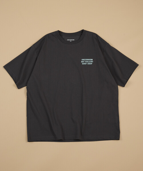 FREAK'S STORE(フリークスストア)の「GREENROOM GALLERY × FREAK'S STORE / グリーンルームギャラリー 別注 Matthew Allen 半袖Tシャツ(Tシャツ/カットソー・メンズ・ベージュ/ホワイト/チャコールグレー・MEDIUM/LARGE)」の5枚目の写真
