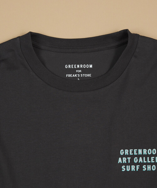FREAK'S STORE(フリークスストア)の「GREENROOM GALLERY × FREAK'S STORE / グリーンルームギャラリー 別注 Matthew Allen 半袖Tシャツ(Tシャツ/カットソー・メンズ・ベージュ/ホワイト/チャコールグレー・MEDIUM/LARGE)」の6枚目の写真