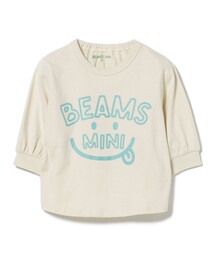 BEAMS mini | 【WEB限定】ベビー スマイル ロングTシャツ 2026FW（70～80cm）子供服 乳児  トップス カットソー  プレゼント(Tシャツ/カットソー)