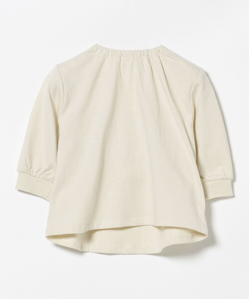 BEAMS mini（ビームスミニ）の「【WEB限定】ベビー スマイル ロングTシャツ 2026FW（70～80cm）子供服 乳児  トップス カットソー  プレゼント（Tシャツ/カットソー・キッズ・ホワイト系その他5/ピンク・80/70）」の9枚目の写真