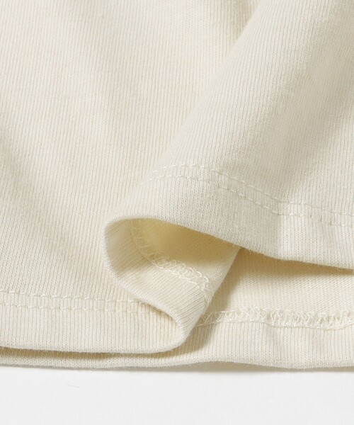 BEAMS mini（ビームスミニ）の「【WEB限定】ベビー スマイル ロングTシャツ 2026FW（70～80cm）子供服 乳児  トップス カットソー  プレゼント（Tシャツ/カットソー・キッズ・ホワイト系その他5/ピンク・80/70）」の8枚目の写真