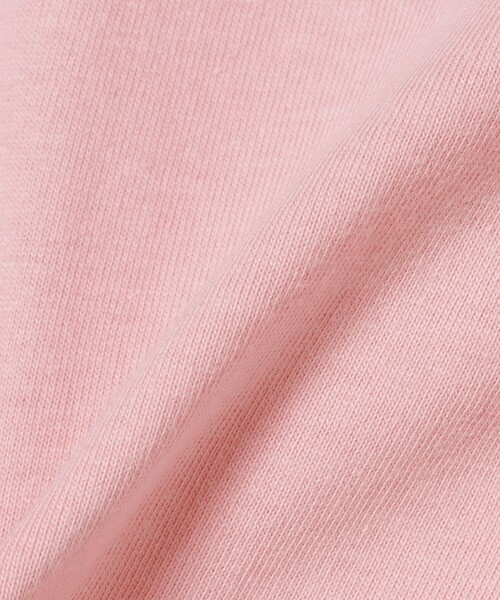 BEAMS mini（ビームスミニ）の「【WEB限定】ベビー スマイル ロングTシャツ 2026FW（70～80cm）子供服 乳児  トップス カットソー  プレゼント（Tシャツ/カットソー・キッズ・ホワイト系その他5/ピンク・80/70）」の4枚目の写真