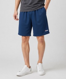 【FILA フィラ】 メンズハーフパンツ スクエアメッシュ ドライ 無地