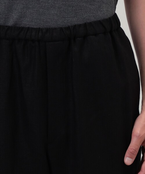 EDITION（エディション）の「リネン イージーパンツ（その他パンツ・メンズ・ブラック/ダークブラウン・S/M）」の7枚目の写真