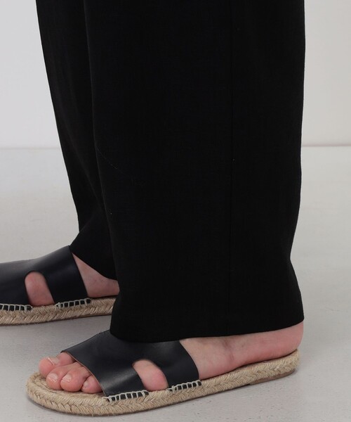 EDITION（エディション）の「リネン イージーパンツ（その他パンツ・メンズ・ブラック/ダークブラウン・S/M）」の11枚目の写真