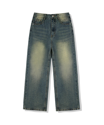 BASIC LABEL（ベーシックラベル）の「Stone balloon wide-washed denim pants 4 Color [BLBD_4013]（デニムパンツ）」