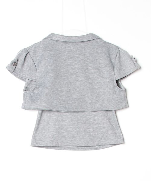 CeLess(セレス)の「Napoleon-style Classic Polo / ナポレオン風クラシックポロシャツ(シャツ/ブラウス・レディース・グレー・FREE)」の13枚目の写真