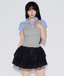 tinkerend | Striped Docking Polo / ストライプドッキングポロ(ポロシャツ)