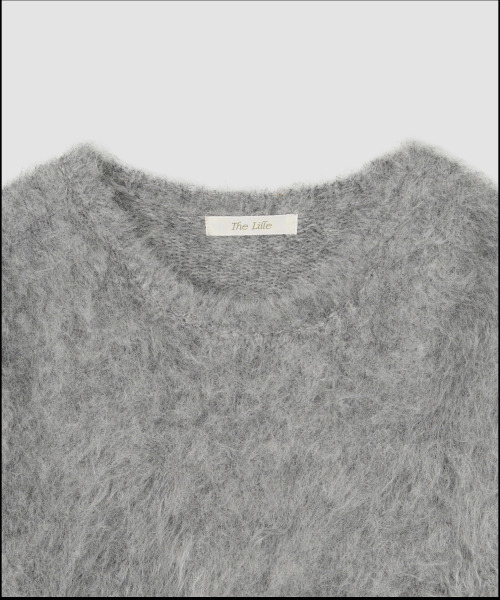 THE LILLE（ザ リル）の「Lilly Brushed Knit Sweater_Gray（ニット/セーター・レディース・その他・FREE）」の4枚目の写真