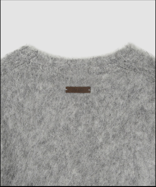 THE LILLE（ザ リル）の「Lilly Brushed Knit Sweater_Gray（ニット/セーター・レディース・その他・FREE）」の5枚目の写真