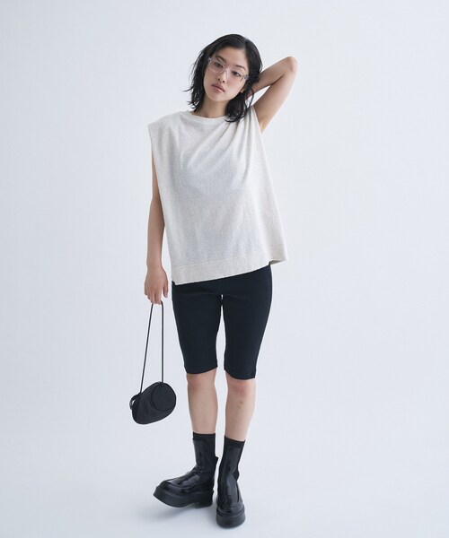 &MyuQ(アンドミューク)の「&MyuQ|MARU NY bag(ショルダーバッグ・レディース・ブラウン系その他/ブラック・00)」の4枚目の写真