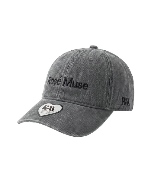 Rose Muse(ロゼミューズ)の「Basic washed cap(キャップ・レディース・ホワイト/チャコール/ピンク/ブラウン・FREE)」の7枚目の写真