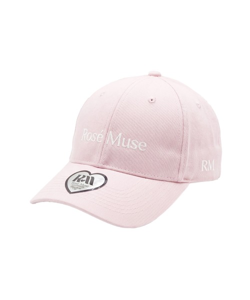 Rose Muse(ロゼミューズ)の「Basic washed cap(キャップ・レディース・ホワイト/チャコール/ピンク/ブラウン・FREE)」の9枚目の写真