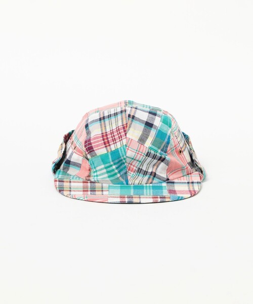 BEAMS PLUS(ビームスプラス)の「【別注】Quaker Marine Supply Co. / Neck flap swordfish Patchwork Madras(キャップ・メンズ・その他・ONE SIZE)」の2枚目の写真