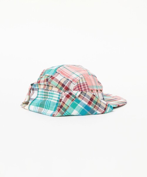 BEAMS PLUS(ビームスプラス)の「【別注】Quaker Marine Supply Co. / Neck flap swordfish Patchwork Madras(キャップ・メンズ・その他・ONE SIZE)」の3枚目の写真