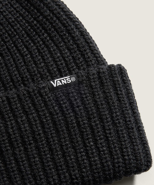 VANS(バンズ)の「コアベーシック カフビーニー / Core Basic Cuff Beanie Black VN000QB4BLK1(ニットキャップ/ビーニー・メンズ・ブラック・ONE SIZE)」の3枚目の写真