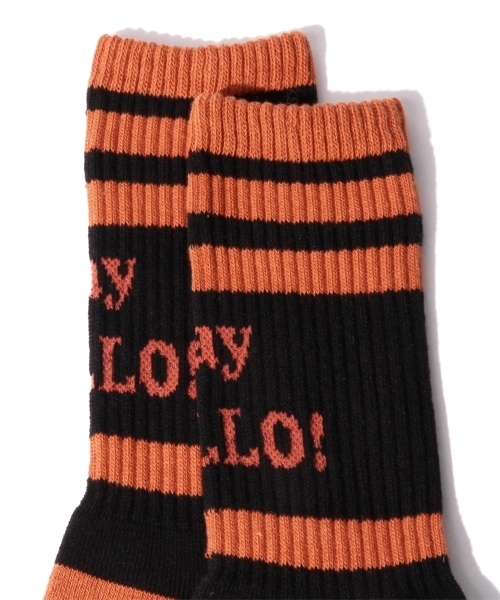 B:MING by BEAMS（ビーミングバイビームス）の「【MEN'S NON-NO6月号掲載】ビーミング by ビームス / Say Hello クオーターソックス（ソックス/靴下・メンズ・ホワイト/ブラック・ONE SIZE）」の9枚目の写真