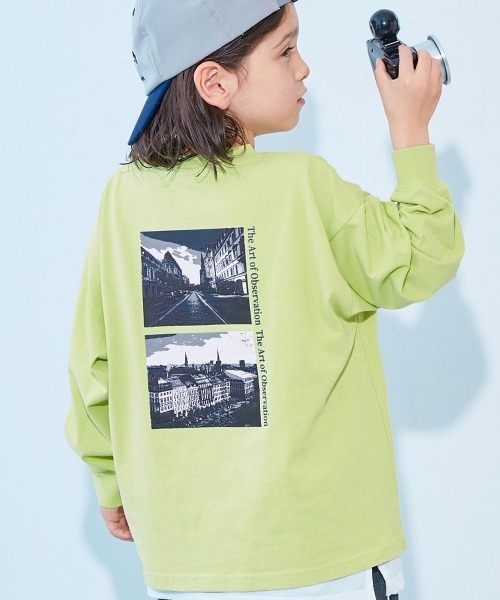 devirock(デビロック)の「綿100% デビラボ BIGシルエット プリント袖リブ 長袖Tシャツ(Tシャツ/カットソー・キッズ・ブラウン系/ブラック系6/ブラック系7/ベージュ系1/ブラック系1/ブラック系3/ブルー系2/ブラック系5/ブルー系4/グレー系1/グレー系3/グレー系4/ブラック系8/グレー系2/ベージュ系2/ブルー系3/グリーン系/ブラック系2/ブルー系1/ブラック系4・160cm/140cm/150cm/130cm/120cm/100cm/110cm/90cm)」の16枚目の写真