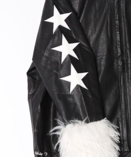 L.H.P(エルエイチピー)の「STEPPA/ステッパ/MOHIKAN ZIP-UP(その他アウター・レディース・ブラック・F)」の4枚目の写真