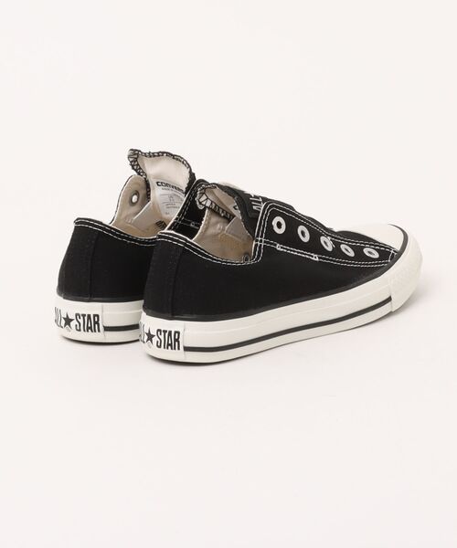 CONVERSE（コンバース）の「《CONVERSE》ALL STAR SLIP N OX　オールスター　スリップ　Ｎ　ＯＸ（スニーカー・メンズ・ブラック/ホワイト・25.0cm/23.0cm/23.5cm/24.0cm/24.5cm/22.5cm/28.0cm/25.5cm/26.0cm/26.5cm/27.0cm/27.5cm）」の3枚目の写真