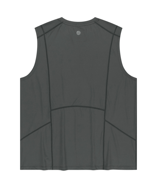 OFFGRID(オフグリッド)の「クーリアアスキンスリーブレス-チャコール(Tシャツ/カットソー・メンズ・その他・X-LARGE/SMALL/MEDIUM/LARGE)」の2枚目の写真