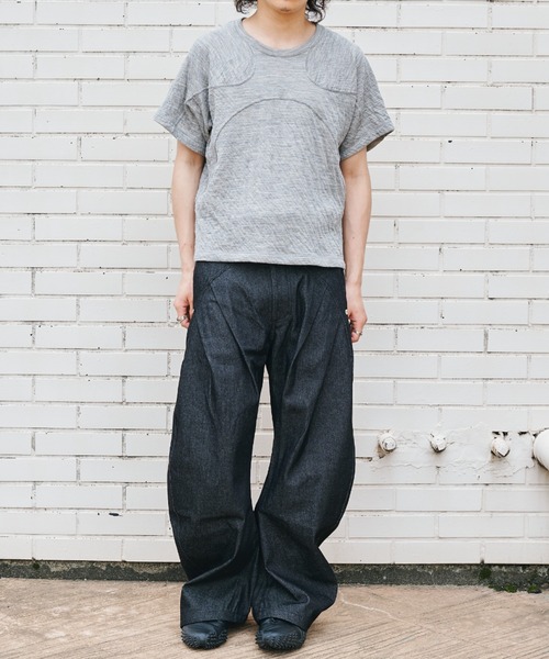 CONZ(コンズ)の「rigid curve leg jeans(デニムパンツ・メンズ・インディゴブルー・2/1/4/3)」の9枚目の写真