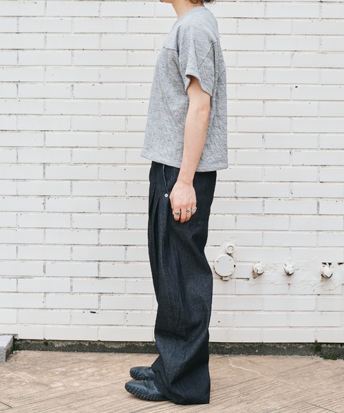 CONZ(コンズ)の「rigid curve leg jeans(デニムパンツ・メンズ・インディゴブルー・2/1/4/3)」の10枚目の写真