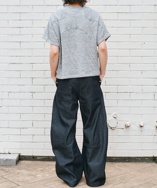 CONZ(コンズ)の「rigid curve leg jeans(デニムパンツ・メンズ・インディゴブルー・2/1/4/3)」の11枚目の写真