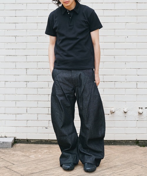 CONZ(コンズ)の「rigid curve leg jeans(デニムパンツ・メンズ・インディゴブルー・2/1/4/3)」の13枚目の写真