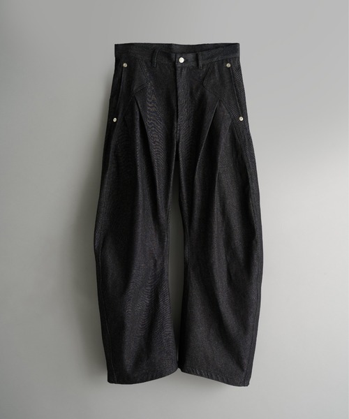 CONZ(コンズ)の「rigid curve leg jeans(デニムパンツ・メンズ・インディゴブルー・2/1/4/3)」の16枚目の写真