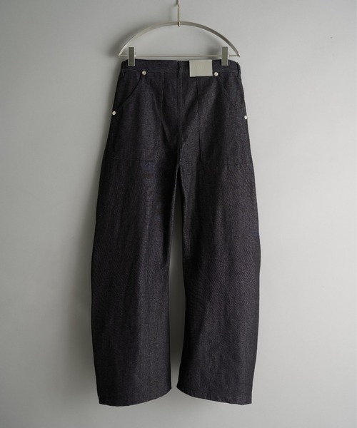 CONZ(コンズ)の「rigid curve leg jeans(デニムパンツ・メンズ・インディゴブルー・2/1/4/3)」の17枚目の写真