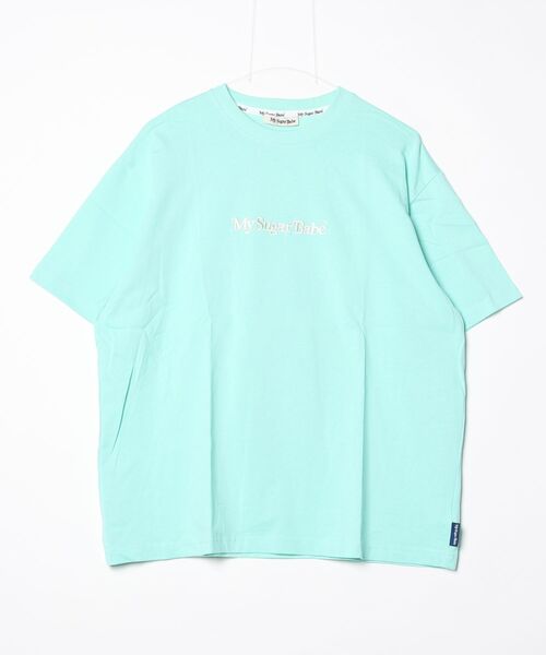 My sugar Babe（マイシュガーベイブ）の「MSB foaming logo tee (op)（Tシャツ/カットソー・メンズ・ホワイト系1/ホワイト系・フリー）」の2枚目の写真