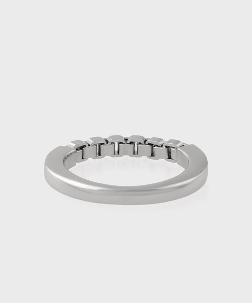 Paul Smith(ポールスミス)の「“Box Chain” リング【260921 200】(リング・メンズ・シルバー・21/17)」の3枚目の写真