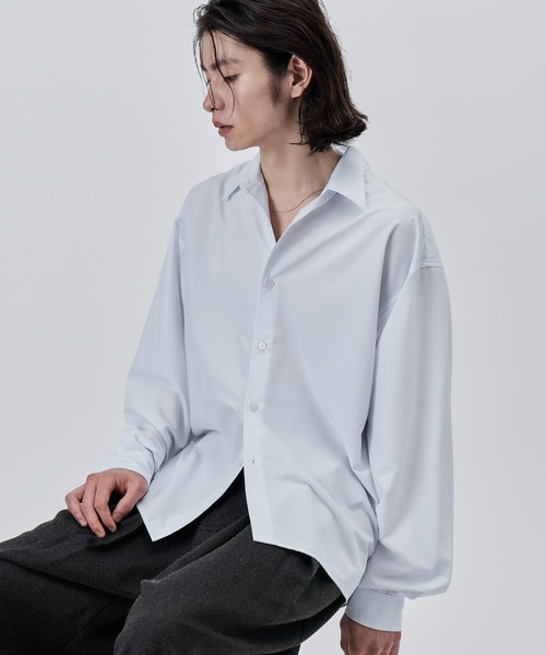 Box cut shirt / ボックスカットシャツ（シャツ/ブラウス）｜SINSS