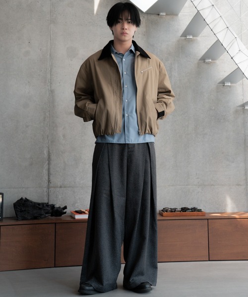 SINSS(シンス)の「Box cut shirt / ボックスカットシャツ(シャツ/ブラウス・メンズ・ホワイト/サックスブルー/ロイヤルブルー・X-SMALL/SMALL/MEDIUM/LARGE)」の9枚目の写真