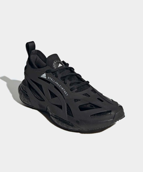 adidas by Stella McCartney(アディダスバイステラマッカートニー)の「【adidas by Stella McCartney】 ソーラーグライド / adidas by Stella McCartney SolarGlide(スニーカー・レディース・ブラック×ブラック・22.5cm/23.5cm/24.5cm/25.5cm/26.5cm/27.5cm/23.0cm/24.0cm/25.0cm/26.0cm/27.0cm/22.0cm)」の4枚目の写真