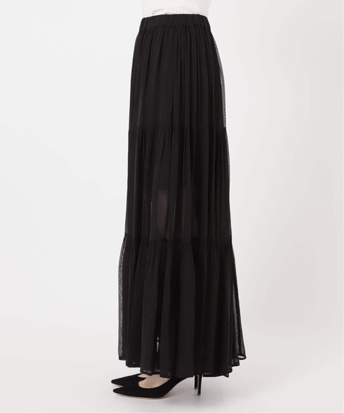 Deuxieme Classe（ドゥーズィエムクラス）の「*追加 Sheer Boho スカート（スカート・レディース・ブラック・38/36）」の11枚目の写真