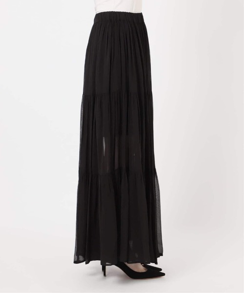 Deuxieme Classe（ドゥーズィエムクラス）の「*追加 Sheer Boho スカート（スカート・レディース・ブラック・38/36）」の13枚目の写真
