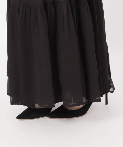 Deuxieme Classe（ドゥーズィエムクラス）の「*追加 Sheer Boho スカート（スカート・レディース・ブラック・38/36）」の16枚目の写真
