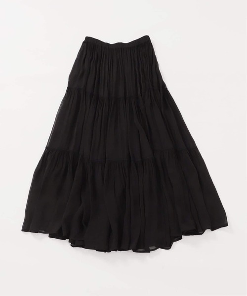 Deuxieme Classe（ドゥーズィエムクラス）の「*追加 Sheer Boho スカート（スカート・レディース・ブラック・38/36）」の19枚目の写真