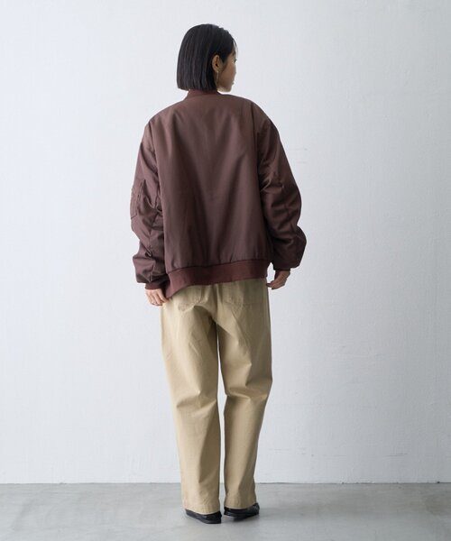 CIAOPANIC TYPY(チャオパニックティピー)の「【WEB限定】2WAYリバーシブルファーMA-1(MA-1・レディース・カーキ/ブラウン/ブラック・ONE SIZE)」の18枚目の写真
