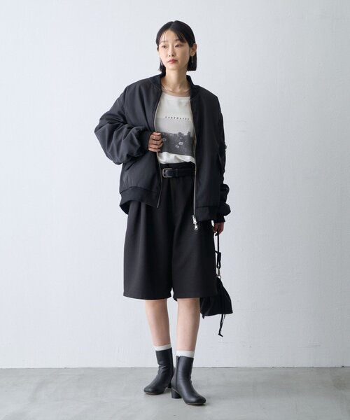 CIAOPANIC TYPY(チャオパニックティピー)の「【WEB限定】2WAYリバーシブルファーMA-1(MA-1・レディース・カーキ/ブラウン/ブラック・ONE SIZE)」の22枚目の写真