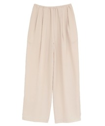 CLANE/クラネ/DRAWSTRING LOOSE TUCK PANT