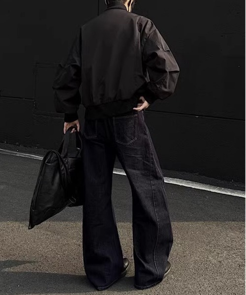 NEW GENTLEMAN(ニュージェントルマン)の「フォートブラッグ ショートブルゾン(ブルゾン・メンズ・ブラック/ネイビー/オリーブ・XL/L/M)」の10枚目の写真