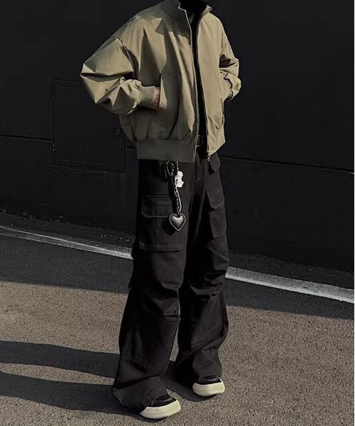 NEW GENTLEMAN(ニュージェントルマン)の「フォートブラッグ ショートブルゾン(ブルゾン・メンズ・ブラック/ネイビー/オリーブ・XL/L/M)」の15枚目の写真