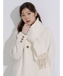 MERCURYDUO（マーキュリーデュオ）の「マフラーセットミドルコート（その他アウター・レディース）」