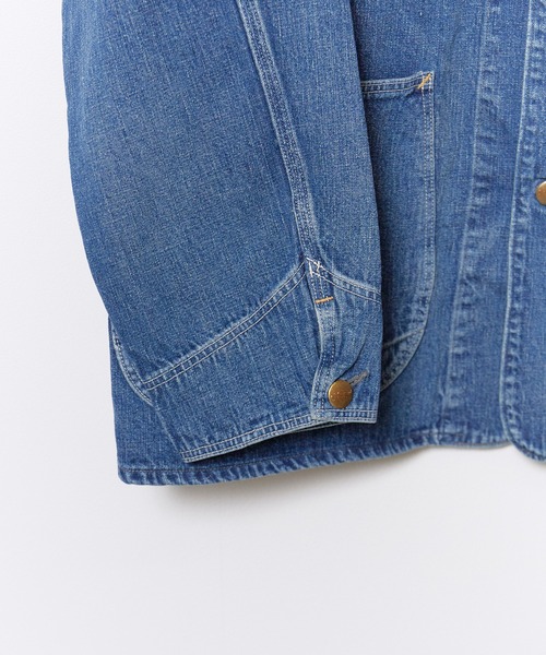 orSlow(オアスロウ)の「orSlow/オアスロウ 1950'S COVERALL USED WASH(デニムジャケット・メンズ・ブルー・2/4/3)」の3枚目の写真