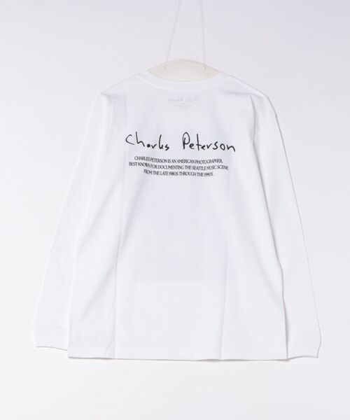 +81BRANCA(ハチイチブランカ)の「【+81BRANCA / ハチイチブランカ】Peter Anderson / ピーター・アンダーソン Kurt Cobain PHOTO L/S Tee / カート・コバーン フォトロングスリーブTシャツ(Tシャツ/カットソー・メンズ・ブラック/ホワイト系その他/ホワイト系その他2・フリー)」の5枚目の写真