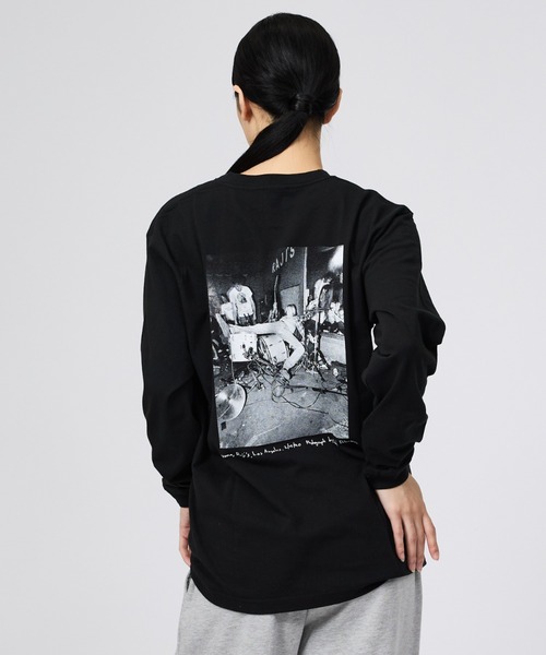 +81BRANCA(ハチイチブランカ)の「【+81BRANCA / ハチイチブランカ】Peter Anderson / ピーター・アンダーソン Kurt Cobain PHOTO L/S Tee / カート・コバーン フォトロングスリーブTシャツ(Tシャツ/カットソー・メンズ・ブラック/ホワイト系その他/ホワイト系その他2・フリー)」の14枚目の写真