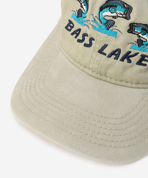 Bshop（ビショップ）の「AMERICAN LOCALS SOUVENIR | ベースボールキャップ Bass Lake UNISEX（キャップ・レディース・ベージュ・ONE）」の5枚目の写真